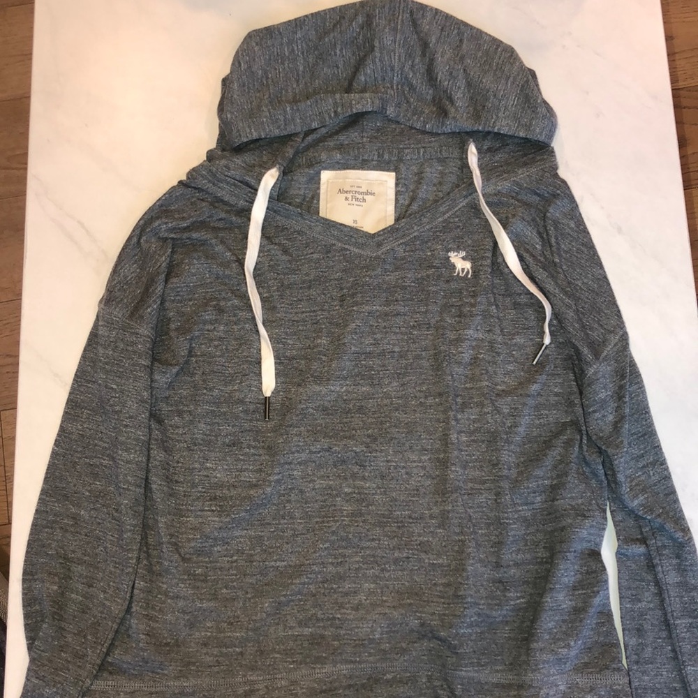 Grey Abercrombie hoodie